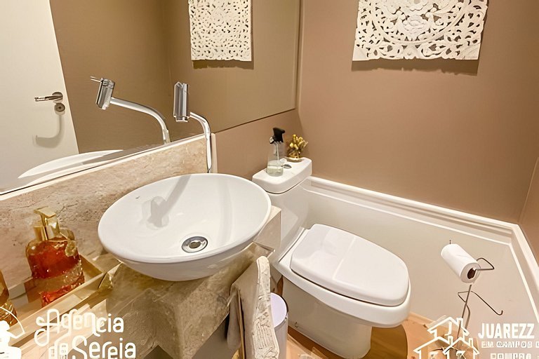 Flat no Le Premier, Vila Inglesa, Campos do Jordão | Sereia