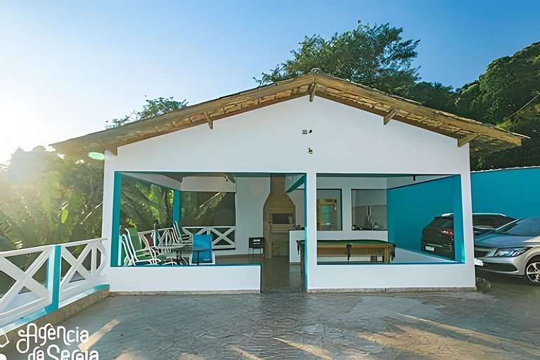 Casa costeira c/ vista e área gourmet, Borrifos | Sereia