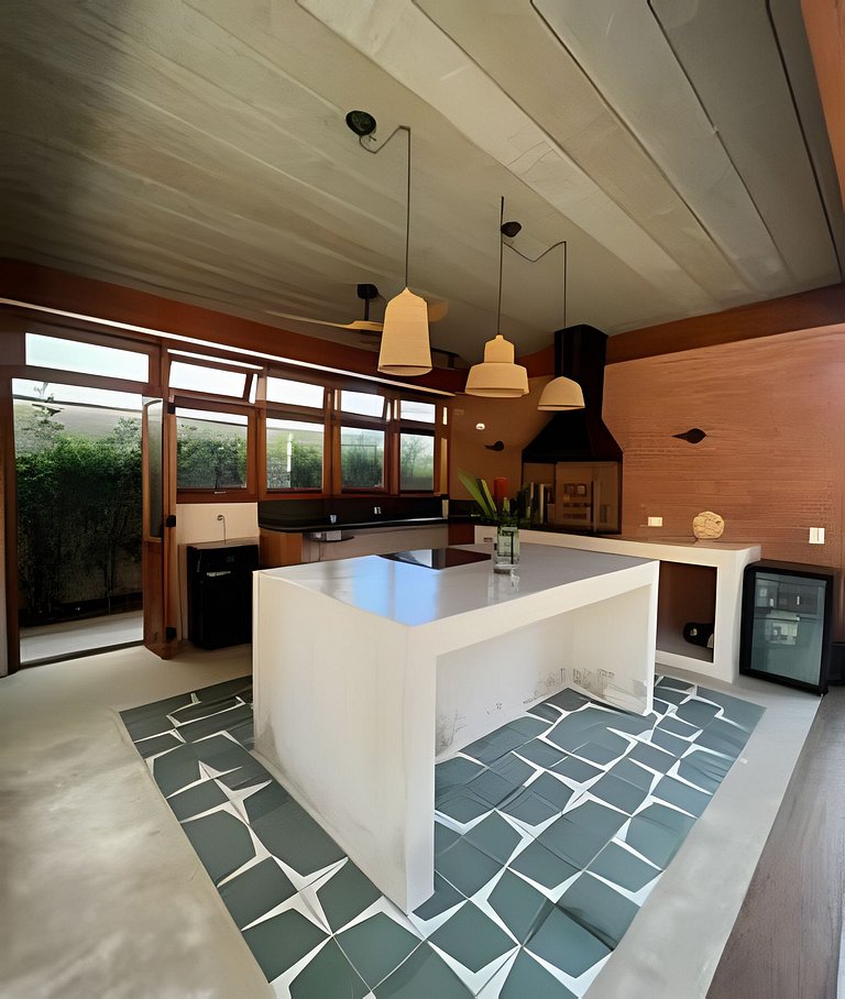 Casa c/piscina a 150m da praia, Itaguaçu, Ilhabela | Sereia