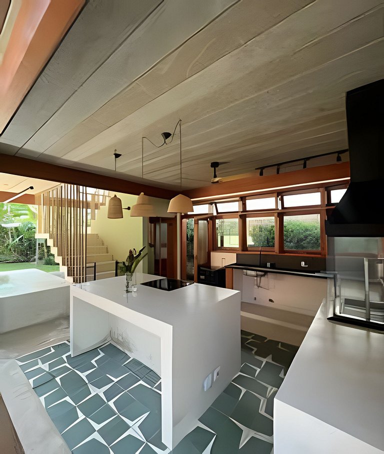 Casa c/piscina a 150m da praia, Itaguaçu, Ilhabela | Sereia