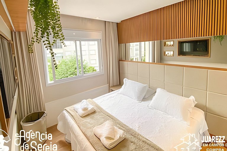 Flat no Le Premier, Vila Inglesa, Campos do Jordão | Sereia
