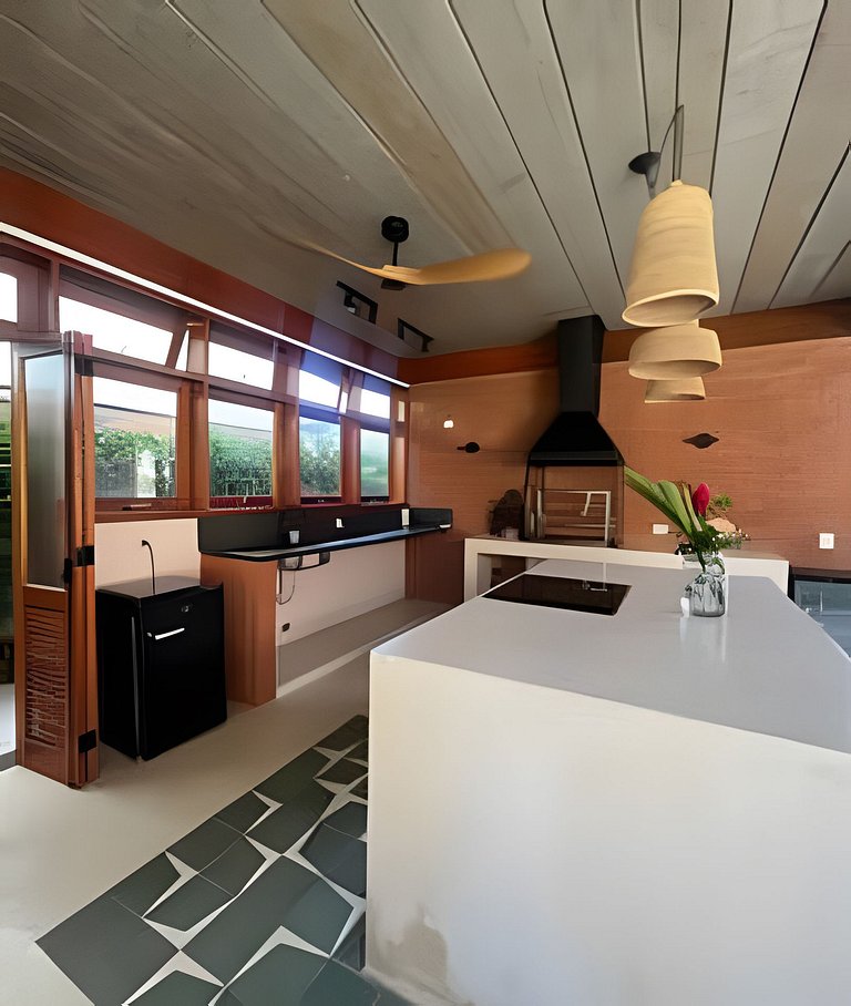 Casa c/piscina a 150m da praia, Itaguaçu, Ilhabela | Sereia