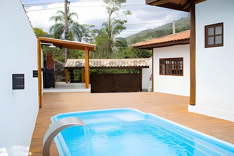 Casa c/área externa e piscina, Feiticeira, Ilhabela | Sereia