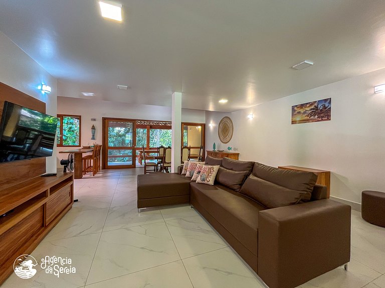 Casa cond. c/piscina perto praia, Urubu, Ilhabela | Sereia