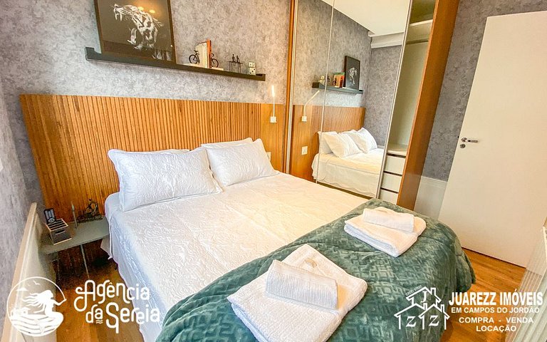 Flat no Le Premier, Vila Inglesa, Campos do Jordão | Sereia