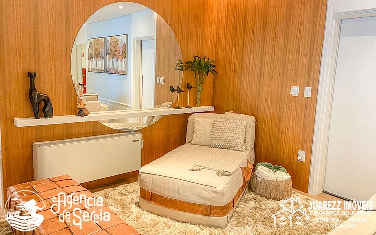 Flat no Le Premier, Vila Inglesa, Campos do Jordão | Sereia