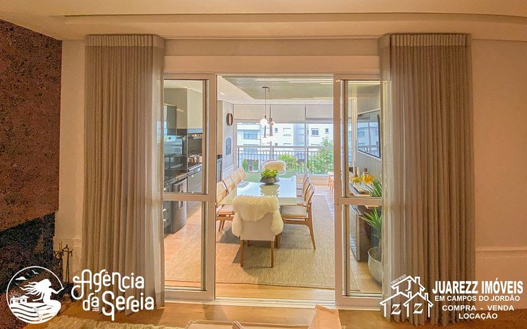 Flat no Le Premier, Vila Inglesa, Campos do Jordão | Sereia
