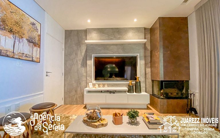 Flat no Le Premier, Vila Inglesa, Campos do Jordão | Sereia