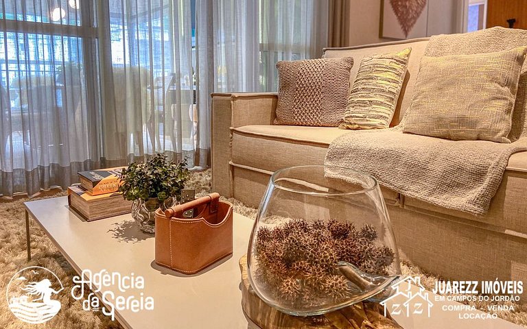Flat no Le Premier, Vila Inglesa, Campos do Jordão | Sereia