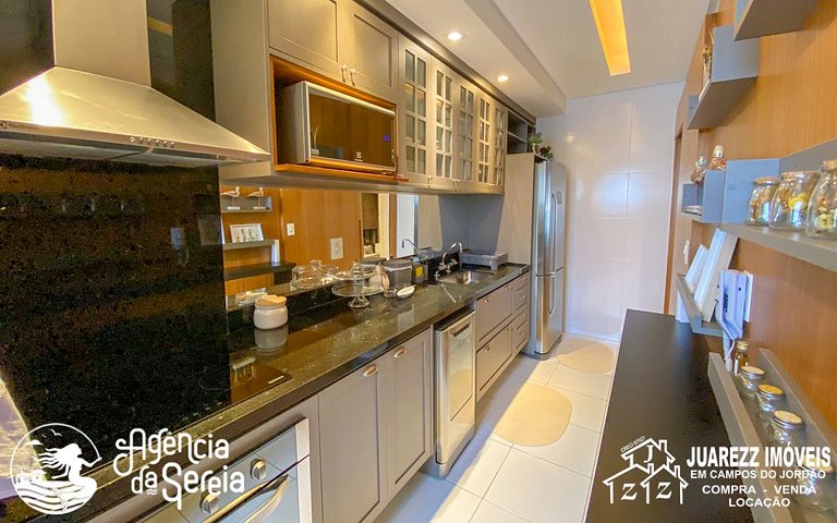 Flat no Le Premier, Vila Inglesa, Campos do Jordão | Sereia
