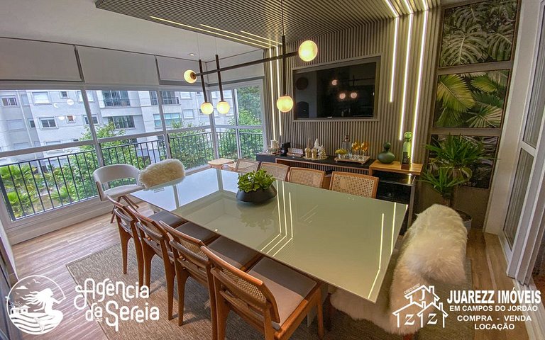 Flat no Le Premier, Vila Inglesa, Campos do Jordão | Sereia