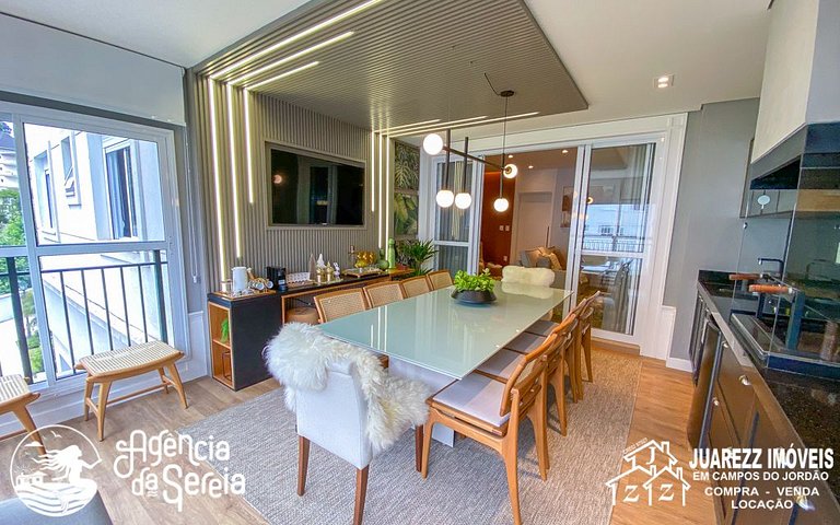Flat no Le Premier, Vila Inglesa, Campos do Jordão | Sereia