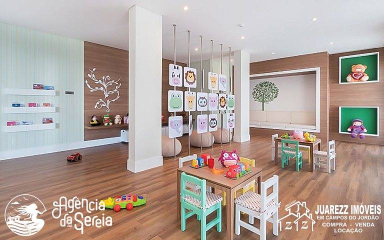 Flat no Le Premier, Vila Inglesa, Campos do Jordão | Sereia