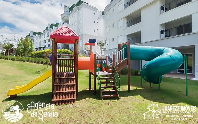 Flat no Le Premier, Vila Inglesa, Campos do Jordão | Sereia