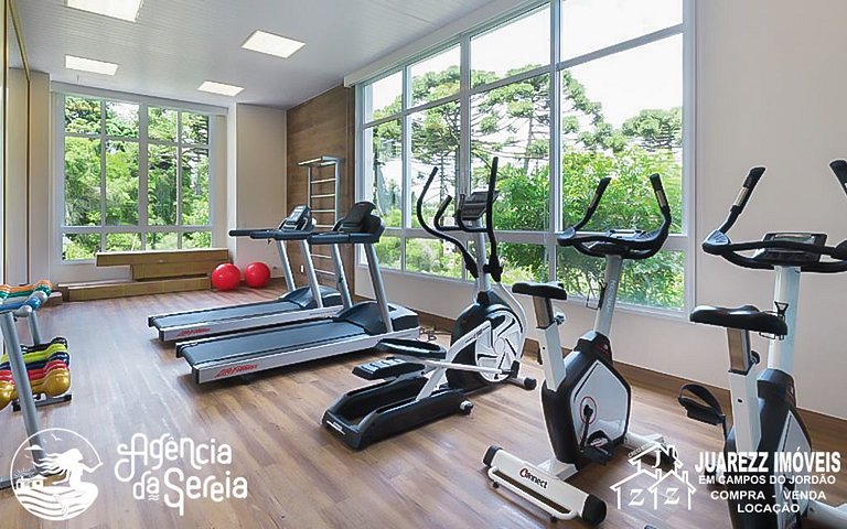 Flat no Le Premier, Vila Inglesa, Campos do Jordão | Sereia