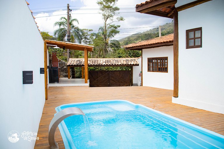Casa c/área externa e piscina, Feiticeira, Ilhabela | Sereia