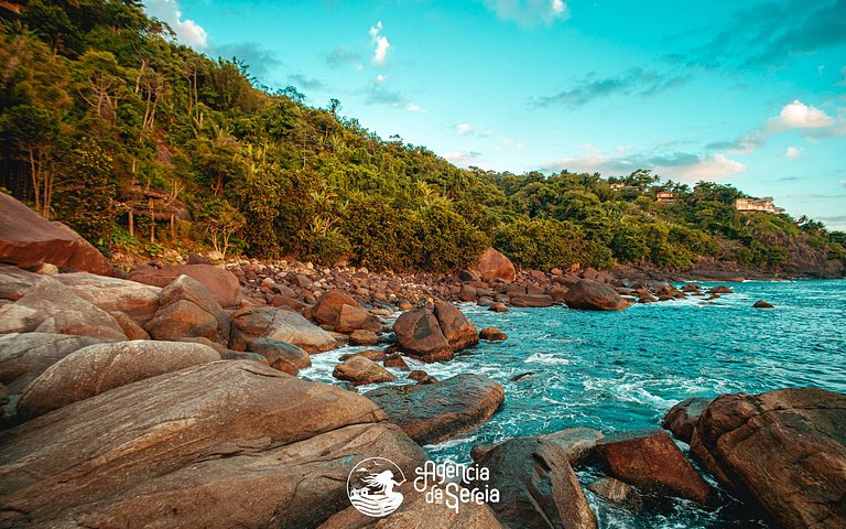 Casa costeira c/ vista e área gourmet, Borrifos | Sereia