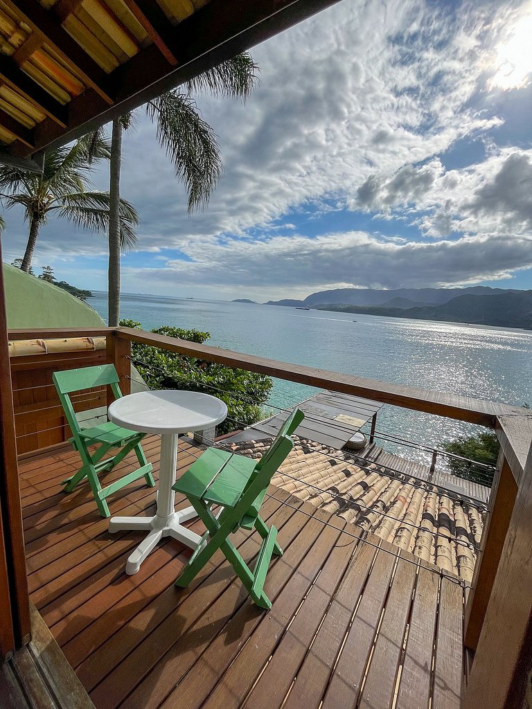 Casa vista mar 1km Ilha das Cabras, Ilhote, Ilhabela| Sereia