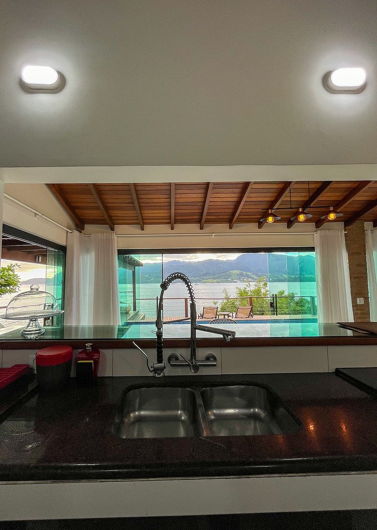 Casa vista mar 1km Ilha das Cabras, Ilhote, Ilhabela| Sereia