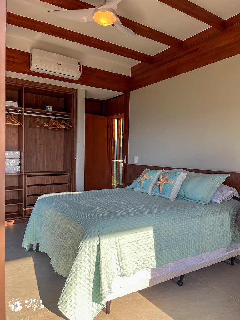 Casa com vista-mar e temporada baleias em Ilhabela