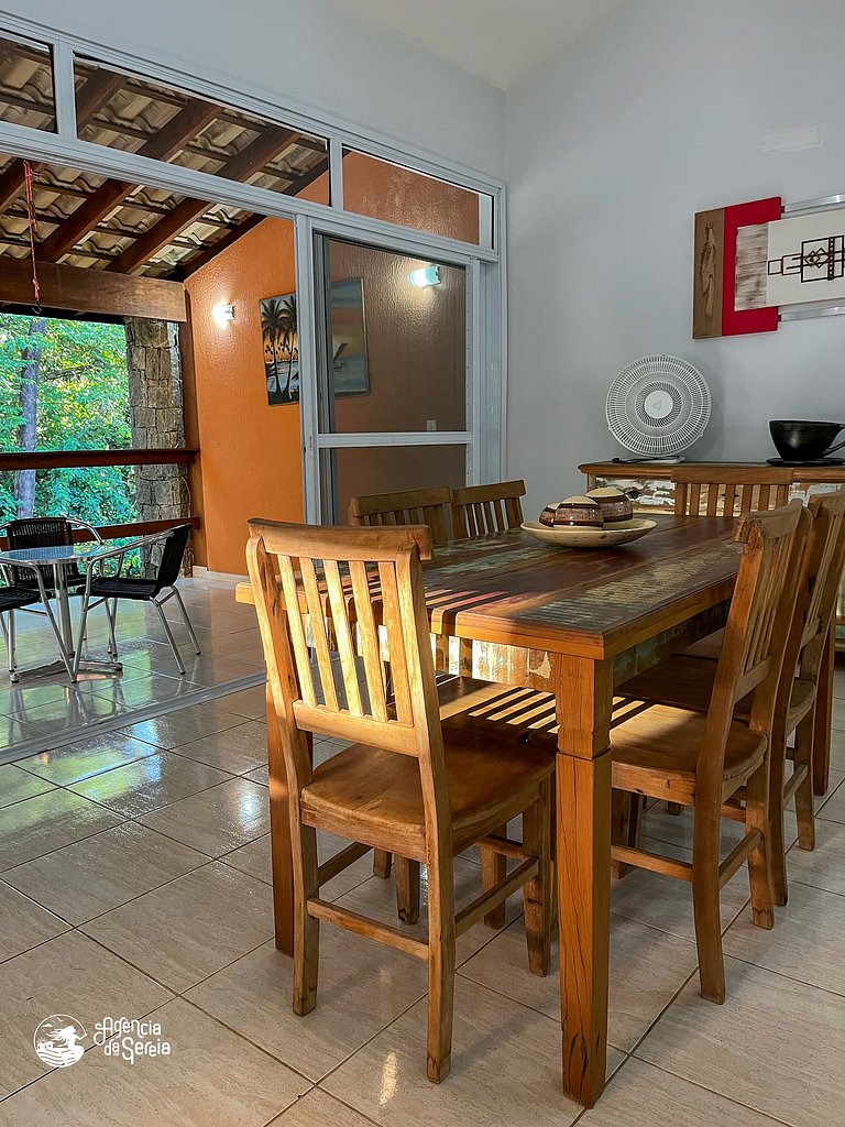 Casa em cond. no sul da ilha, Urubu, Ilhabela | Sereia