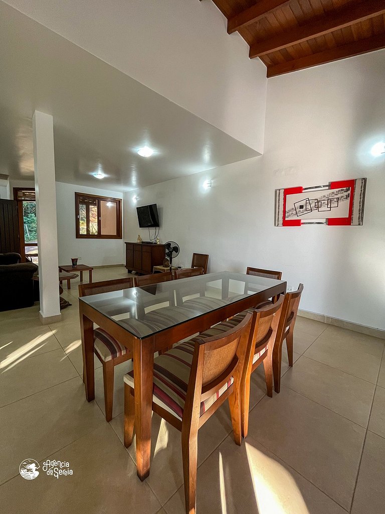 Casa espaçosa perto Conchas, Urubu, Ilhabela | Sereia