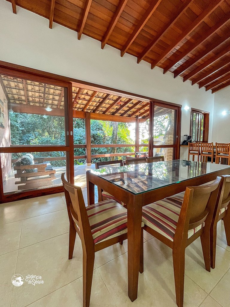 Casa espaçosa perto Conchas, Urubu, Ilhabela | Sereia