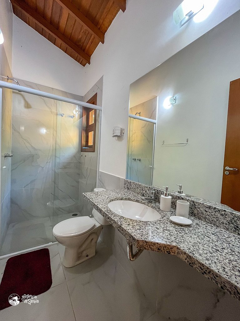 Casa c/ varanda gourmet em cond., Urubu, Ilhabela | Sereia