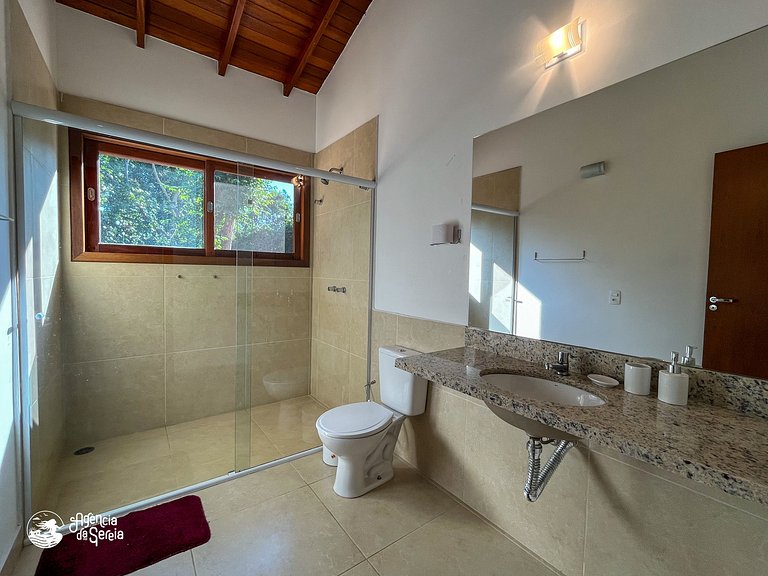 Casa c/ varanda gourmet em cond., Urubu, Ilhabela | Sereia