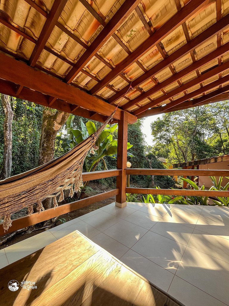 Casa c/ varanda gourmet em cond., Urubu, Ilhabela | Sereia
