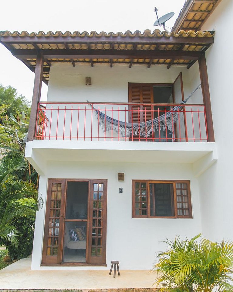 Casa c/ jardim a 300m da praia – Itaquanduba, Ilhabela