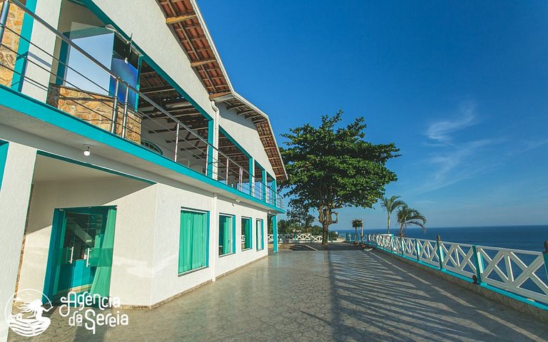 Casa costeira c/ vista e área gourmet, Borrifos | Sereia