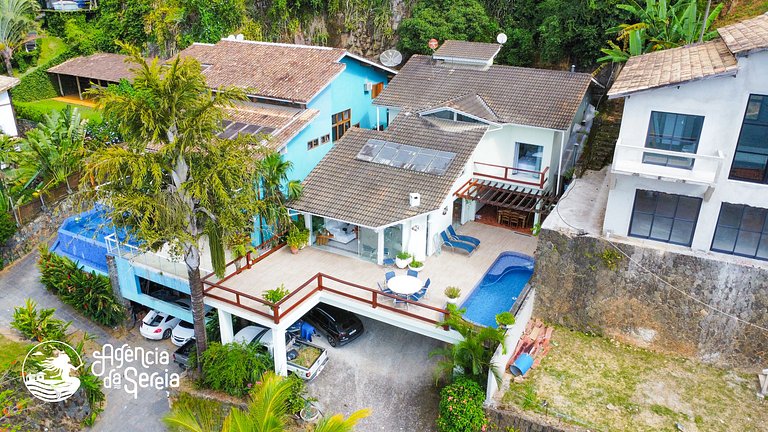 Casa com piscina e vista, perto da Ilha das Cabras