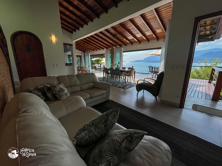 Casa vista mar 1km Ilha das Cabras, Ilhote, Ilhabela| Sereia