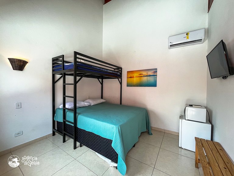 Studio p/ 3 pessoas no centro do Perequê – Ilhabela