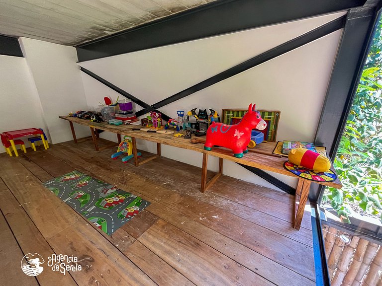 Casa c/ cachoeira e praia a 50m, Engenho d’Água | Sereia