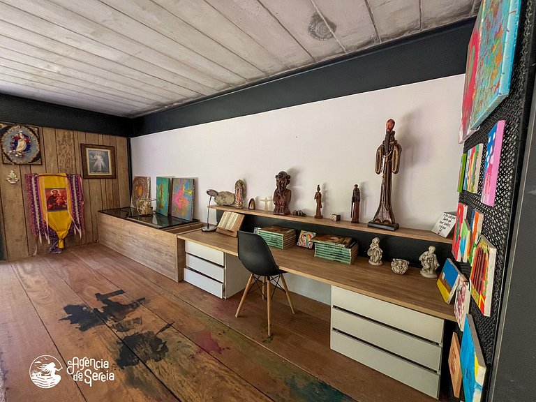 Casa c/ cachoeira e praia a 50m, Engenho d’Água | Sereia