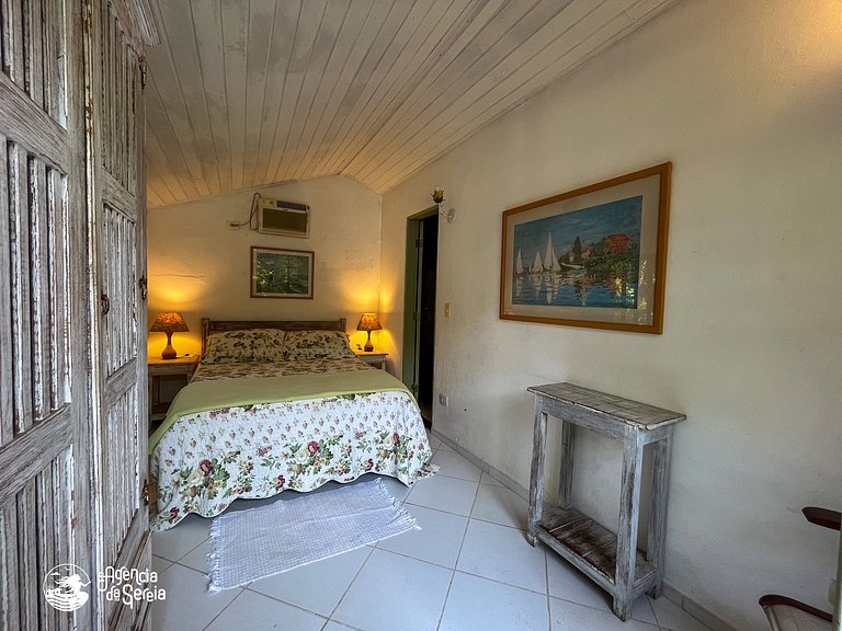Casa beira-mar c/vista p/mar, Armação, Ilhabela | Sereia