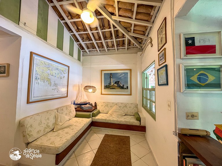 Maravilhosa casa beira-mar na Praia da Armação