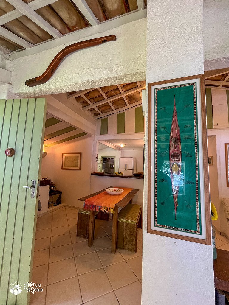 Maravilhosa casa beira-mar na Praia da Armação