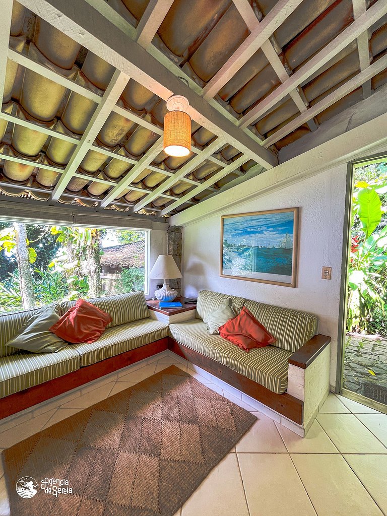 Casa beira-mar com vista - Ilhabela, Armação