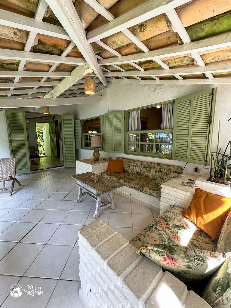 Maravilhosa casa beira-mar na Praia da Armação