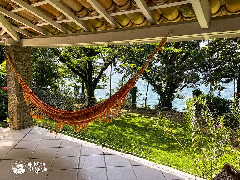Casa beira-mar c/vista p/mar, Armação, Ilhabela | Sereia