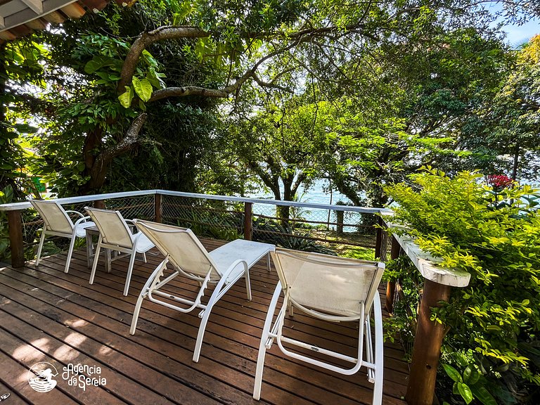 Casa beira-mar com vista - Ilhabela, Armação