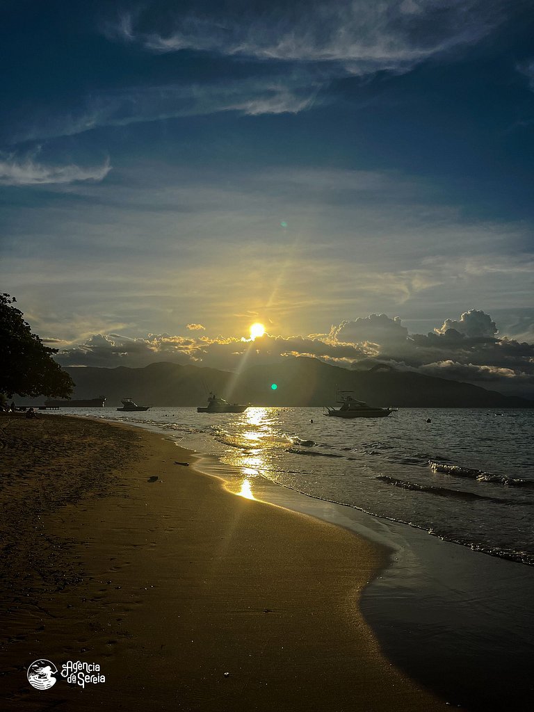 Casa beira-mar com vista - Ilhabela, Armação