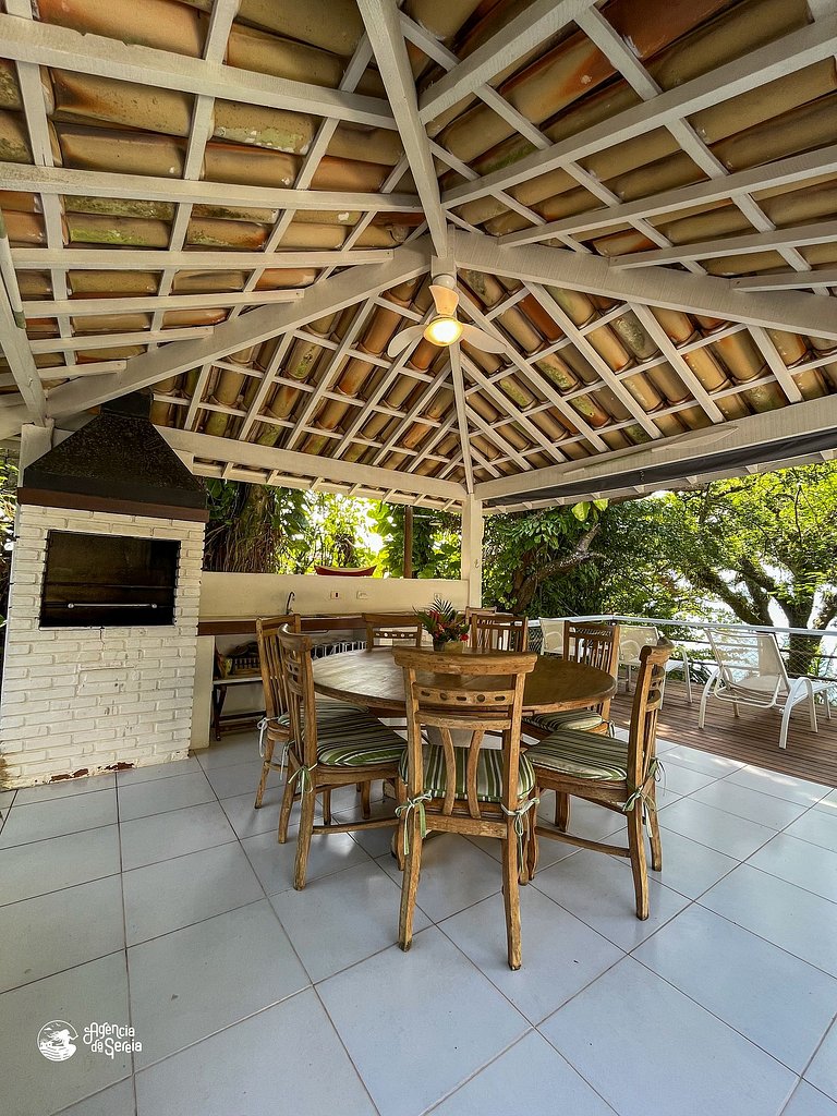 Casa beira-mar com vista - Ilhabela, Armação