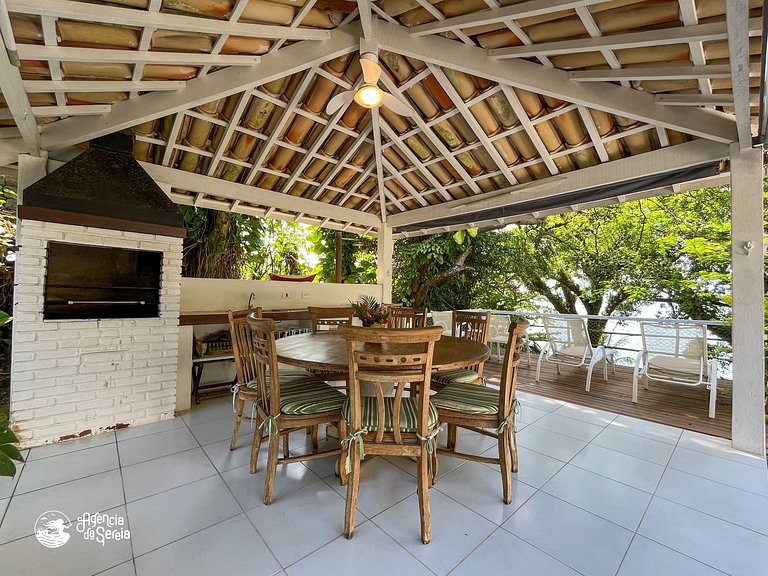Casa beira-mar com vista - Ilhabela, Armação
