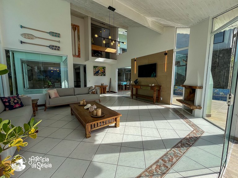 Casa com piscina e vista, perto da Ilha das Cabras