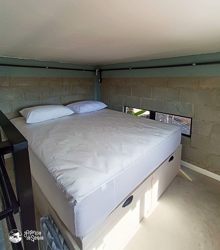 Loft para 4 pessoas, pertinho da praia do Curral