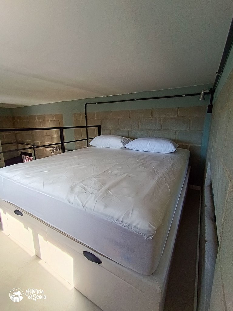 Loft para 4 pessoas, pertinho da praia do Curral